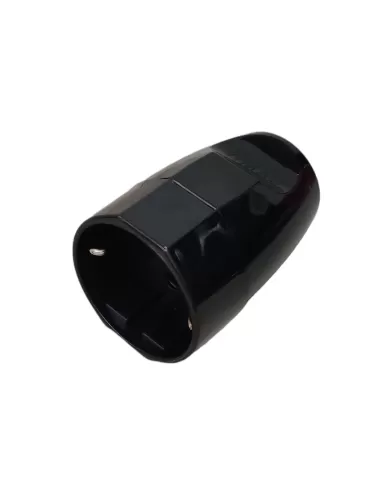 Vimar 00224 Presa 2P T 16A Schuko Assiale Nero