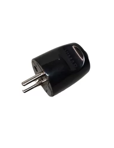 Vimar 2P T 16A French Axial Black Plug 00232