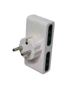 Adaptateur Vimar 01166.B Mult S31 4P17/11 Blanc 2