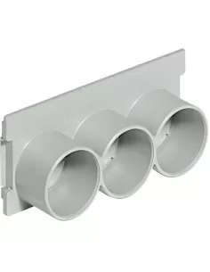 Bticino 10252//3 lateral bajo suelo para entrada de tuberías