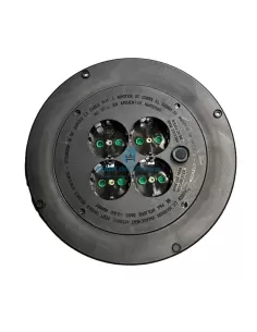 Fanton 01904 disc 4p 16a t sck for disg black