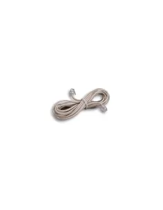 Fanton 21300 linear extension 3 meters telephone 6 pairs plug 6//6 ivory