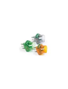 Fanton 82240-0065a adattatore triplo spina 16a 2 prese bipasso e un bipasso//schuko colori assortiti