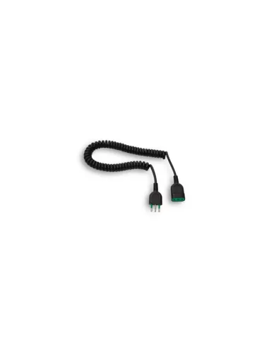 Cable extensible Fanton 90041 3m negro 3g1 con enchufe y toma 2p t 10a