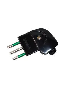 Vimar 00211 Toma 2P T 10A S11 90O Negro