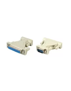 Adaptateur Alpha Electronics 64-080 de F 9 broches à M 25 broches