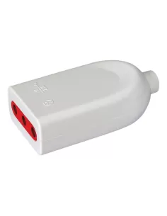 Arteleta (lyvia) rl 9120 b presa mobile 2p t 10a 250v bianca