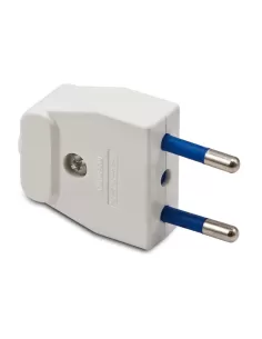 Master 05111 2-poliger 10a weißer Stecker