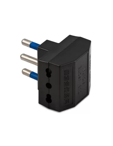 Adaptateur double Master 05640 16 A 2 P noir