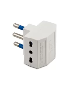 Adaptateur double Master 05641 16 A 2 P blanc