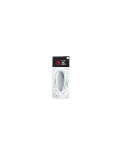 Tresse de coton 3g2 50 blanc, 50 m