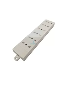 Relco 176-a 16a bivalente Mehrfachsteckdose, 6 Plätze ohne Kabel