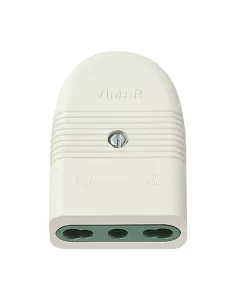 Vimar 01029.B 2P T 16A P17/11 Axial White Socket
