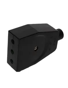 Vimar 01058 Flying socket 2P T 16A Black