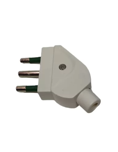 Vimar 01068.B 2P T 16A 45° Prise volante blanche