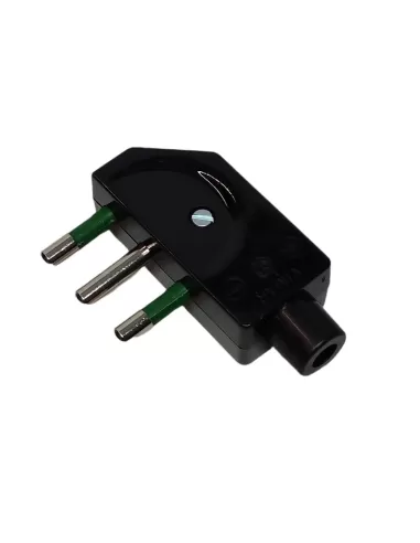 Vimar 01072 Prise 2P T 16A 90°, noire