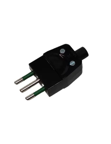 Vimar 01051.N 2P T 10A Black Flying Socket