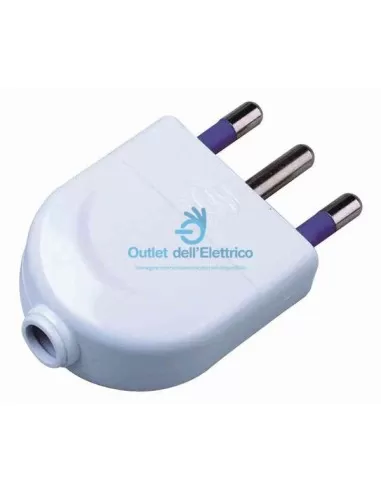 Prise Cfg e251s 2 prises t16a blanche détachée