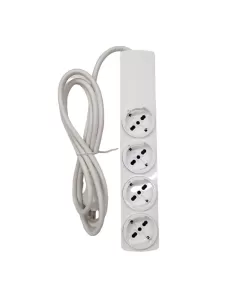 Vimar 01296.Usb.Cc.B Universal 4-Port USB Power Strip White