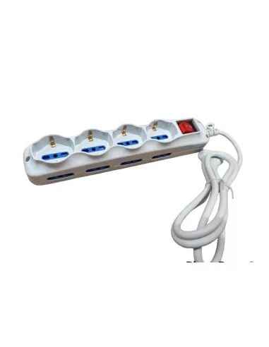 Make 8042 4-way power strip with 8 side outlets