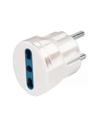 Brennenstuhl 1081596412 weißer Schuko-Adapter