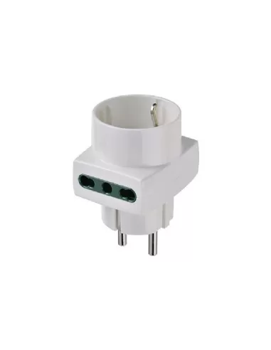 Adaptateur multiple Selux ad me 00 eutrac blanc