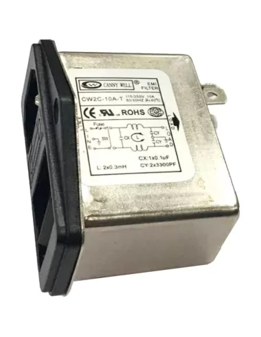 Filtre anti-interférences RF Tecnel TE0725, modèle L-C