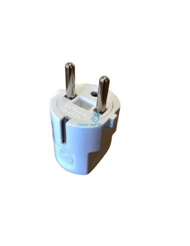 Faeg FG28520 Fiche Schuko avec sortie de câble 2 voies sous blister