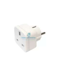 Arteleta 1667.B Adattatore x presa schuko/gb