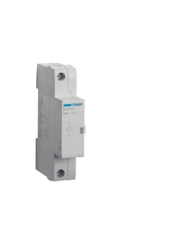 Hager mz529n minimum voltage coil 400v 50hz 1 din module mz529n