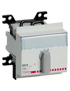 Bticino btdin - Interruptor de cero de 2 posiciones f6c//3 modular din35 carril din