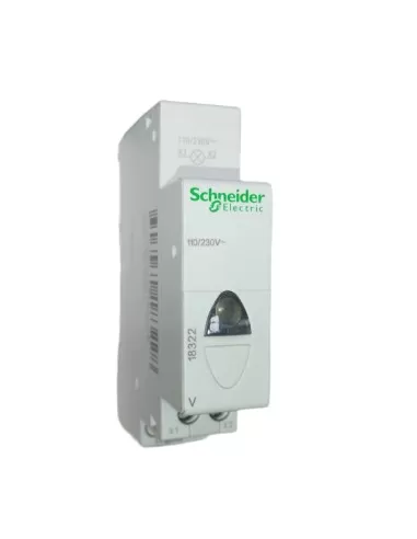 Schneider 18322 spia v diffusore bianco 110-230v