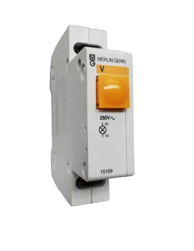 Voyant orange Merlin Gerin 15109 220 V [18324]