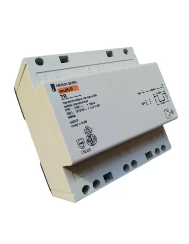 Merlin Gerin 15220 Transformator 40VA U2 12//24V 5Mo