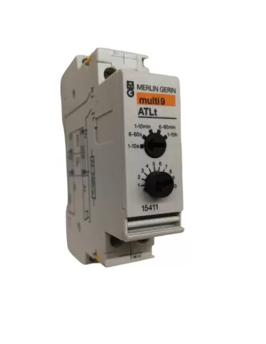 Temporizador Merlin Gerin 15411 ATLT 24/240 V CA-CC