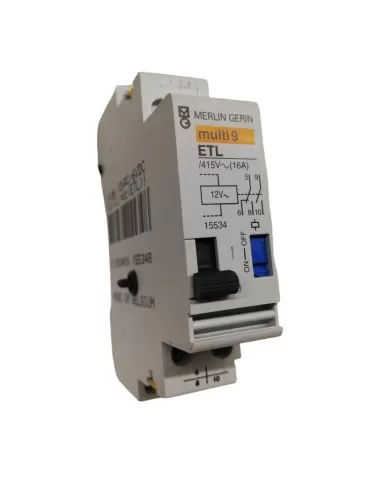 Merlin Gerin 15534 ETL 2 pines 16 A con 12 V CA
