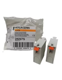 Merlin gerin 26975 confezione 2 coprimorsetti 1p per c60h-