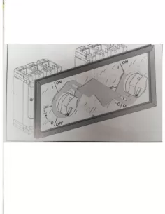 Tiges d'interverrouillage mécanique Merlin Gerin 28953 ins40 2