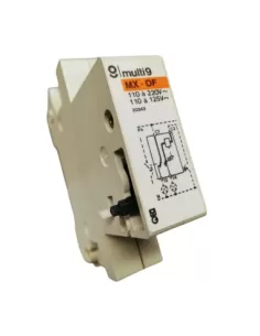 Multi 9 c32//c63 mx of bobina di sgancio, contatto aux of 110v-220v