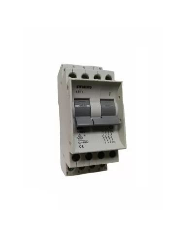 Siemens 5te7314 interruttore 4p 25a 400v 2mod