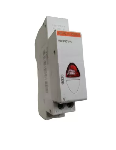 Voyant lumineux Merlin Gerin 18320 avec LED rouge 230 V CA