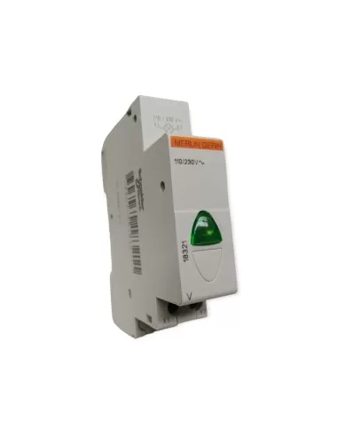 Merlin gerin 18321 indicador luminoso v con led verde 230v
