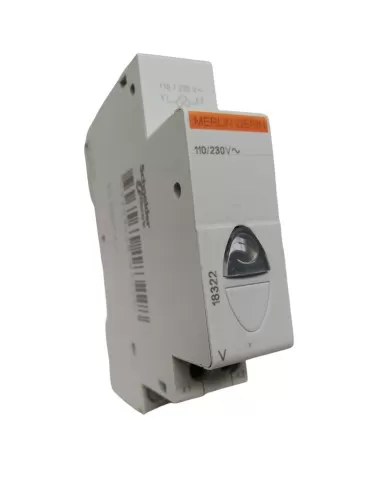 Voyant lumineux Merlin Gerin 18322 avec LED blanche 230 V