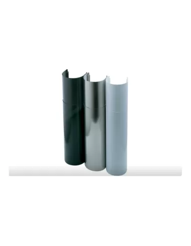 Extension de cheminée esthétique Vortice 0000022109 v-pcp couleur pierre noire pour hotte Pepper and Salt