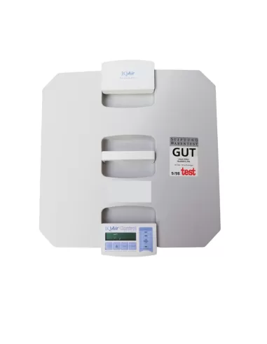 Purificateur d'air Iqair healthpro250 offrant une réduction élevée des particules fines, des allergènes, des agents pathogènes, 