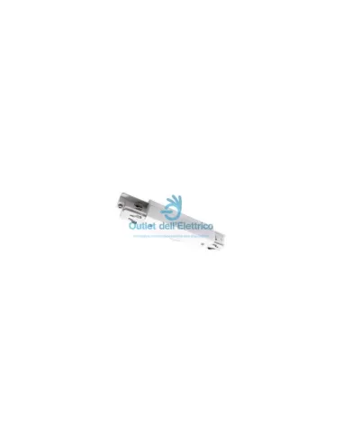 Wiva 41900113 Giunto elettrificato per binario bianco