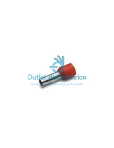 Interkabel TPO1508RO Term. Buchse isoliert 1,5 mm l 8 mm rot