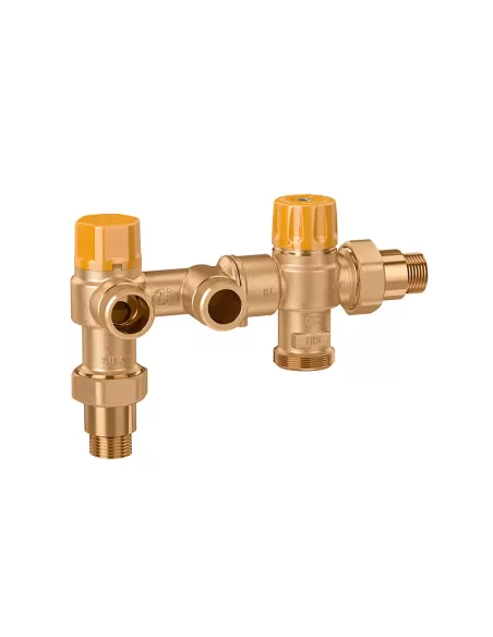 Caleffi 262342 Solarincal-T Solar Boiler Connection Kit 1/2"