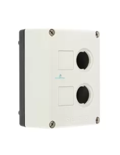 Siemens 3sb38020aa3 push button panel with 2 iso holes for 3sb3