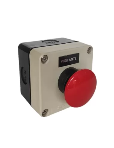 Panneau de boutons-poussoirs d'urgence Allen-Bradley PT85R04W Breter